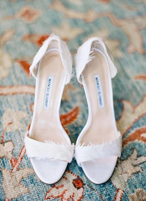Giày cưới lãng mạn nâng niu gót hồng cô dâu - 5
