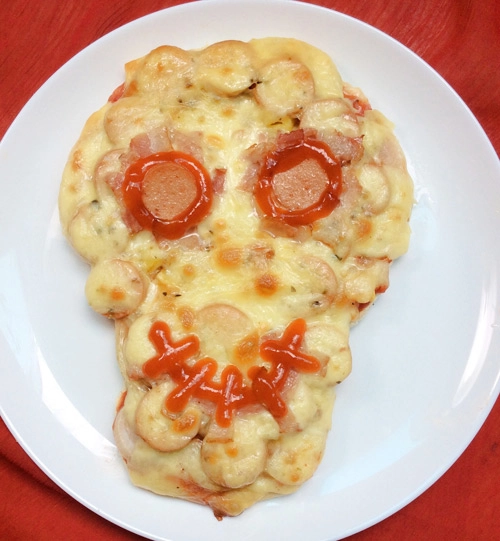 Halloween làm pizza kinh dị nào - 9