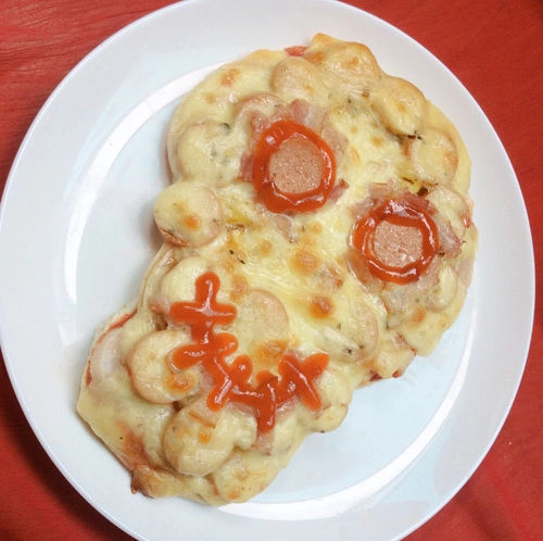 Halloween làm pizza kinh dị nào - 10