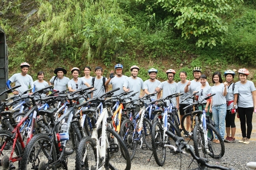 Hành trình đạp xe vì cộng đồng đến mai châu - 1
