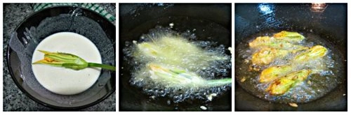 Hoa bí nhồi tôm cá chiên giòn - 4