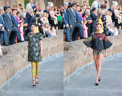 Hoa hậu thùy dung mặc áo dài cúp ngực ở rome - 11