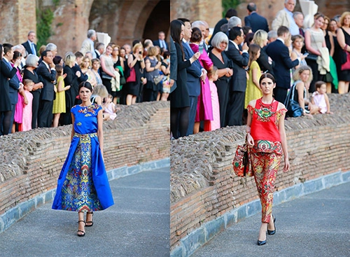 Hoa hậu thùy dung mặc áo dài cúp ngực ở rome - 13