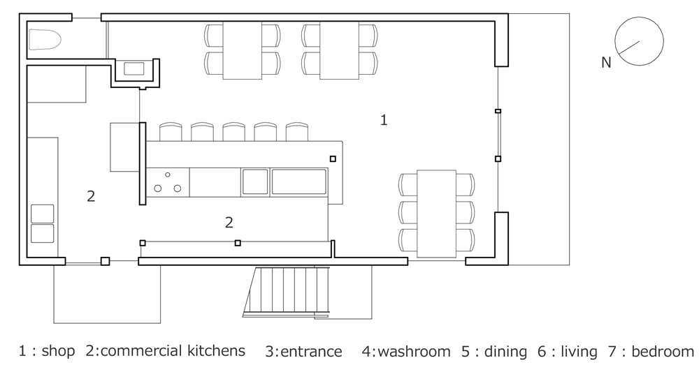 Học hỏi thiết kế căn hộ kết hợp quán cafe - 6