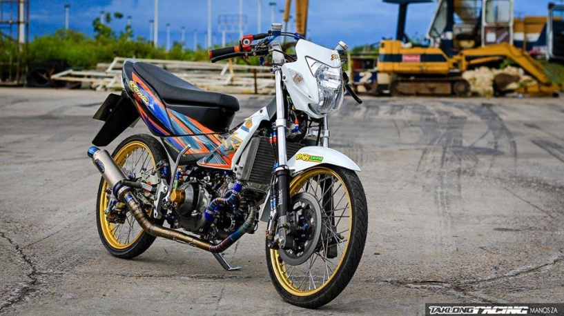 Honda Sonic độ khủng đầy phong cách của biker Thái Lan - Kiến thức Online