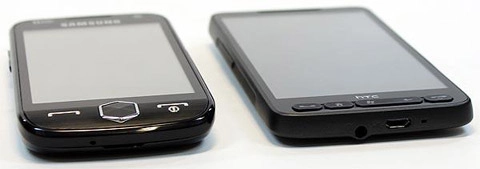 Htc hd2 vs samsung omnia ii - 1