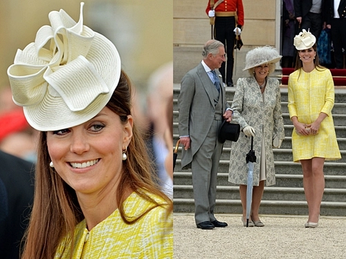 Khoảnh khắc thời trang của bà bầu kate middleton - 1