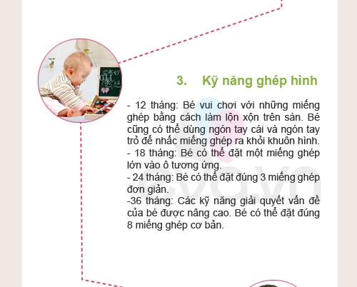 Kỹ năng bé cần theo từng độ tuổi - 3