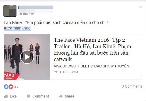 Lan khuê lại có thêm hình ảnh bất hủ tại the face vietnam 2016 - 14