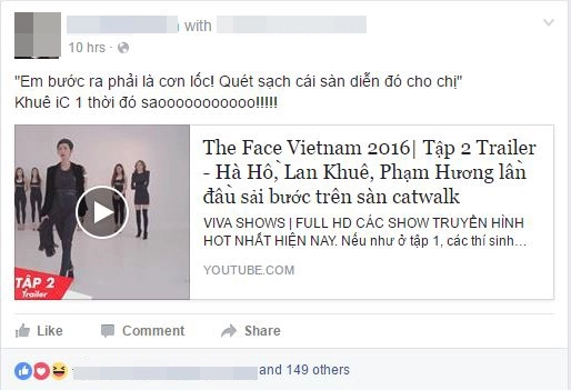 Lan khuê lại có thêm hình ảnh bất hủ tại the face vietnam 2016 - 15