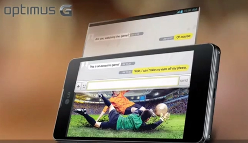 Lg khoe khả năng chạy đa nhiệm của optimus g - 1