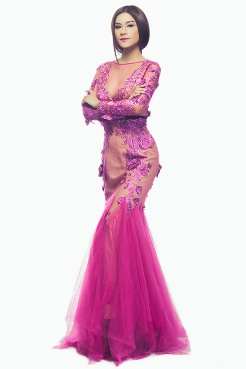 Lô hương trâm tham gia hoa hậu quốc tế 2013 - 1