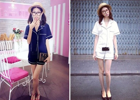Lưu hương giang đụng style đồ ngủ với băng phạm - 6