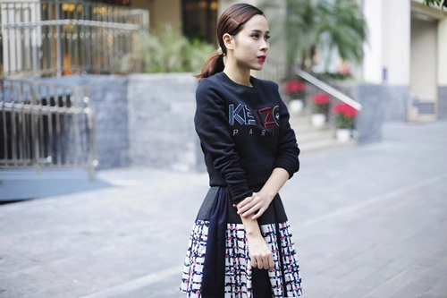 Lưu hương giang gây bất ngờ vì trẻ như nữ sinh 9x - 5