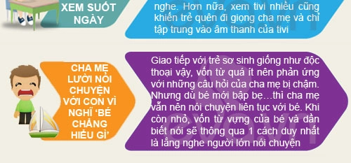 Lý do không tưởng khiến trẻ chậm nói - 3