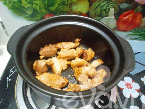 Mát trời nấu tôm thịt kho dừa - 5