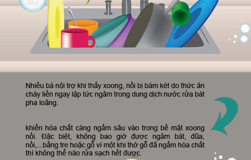 Mẹ giật mình với 5 lỗi ngớ ngẩn khi rửa bát - 7