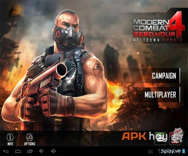 Modern combat 4 zero hour mod - bắn súng kinh điển android - 1