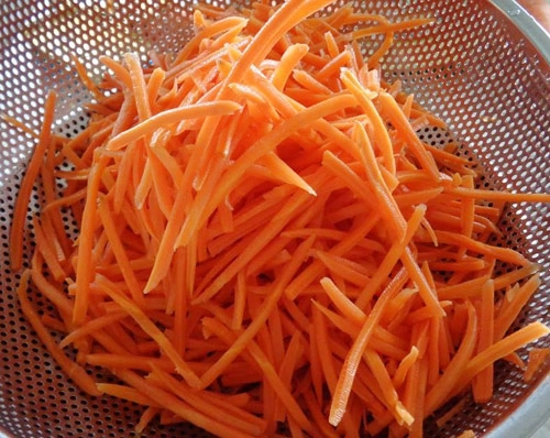 Mứt sợi cà rốt vỏ cam thơm ngon dịp tết - 2