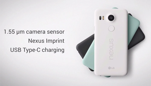 Nexus 5x trình làng với cảm biến vân tay cổng usb-c - 1
