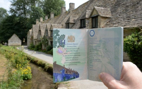 Ngôi làng được in hình lên hộ chiếu nước anh - 1