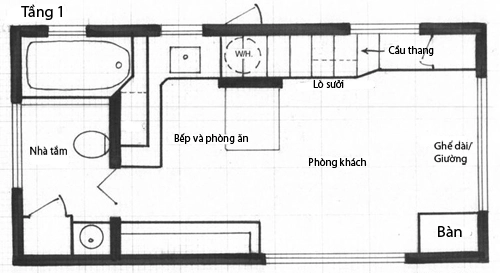 Ngôi nhà nhỏ nhật bản nổi bật giữa nước mỹ - 4