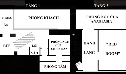 Nhà triệu đô của tỷ phú 50 sắc thái - 1