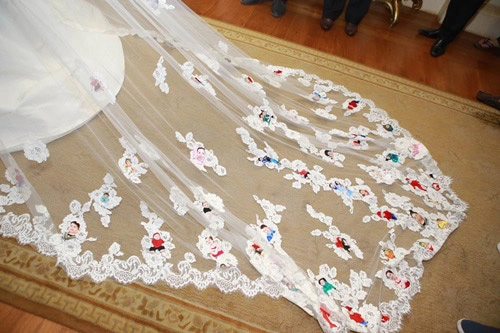Những bộ váy cưới đụng ý tưởng đình đám của sao việt - 3