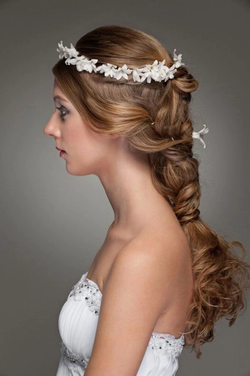 Những kiểu tóc đẹp mê ly cứu cái nóng cho cô dâu mùa hè - 12