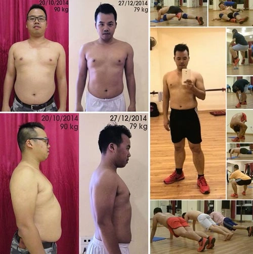 Những người giảm cân ngoạn mục bằng phương pháp fat attack - 9