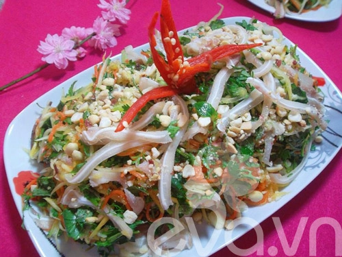 Nộm tai đu đủ ăn mãi không chán - 10