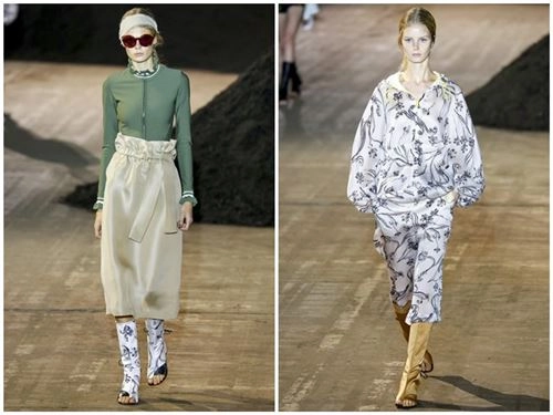 Phillip lim dùng phân hữu cơ trang trí sàn diễn - 2
