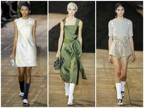 Phillip lim dùng phân hữu cơ trang trí sàn diễn - 6
