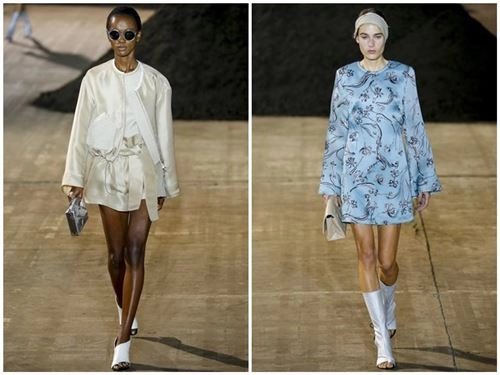 Phillip lim dùng phân hữu cơ trang trí sàn diễn - 8