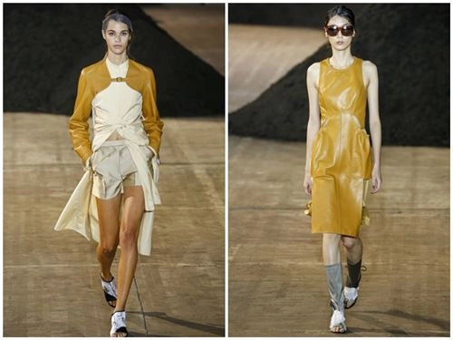 Phillip lim dùng phân hữu cơ trang trí sàn diễn - 15