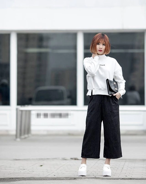 Quần culottes đánh chiếm các ngóc ngách thời trang việt - 13