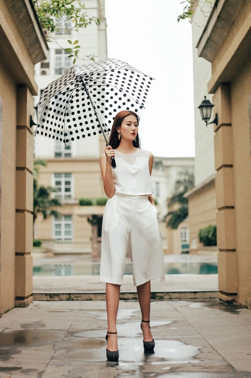 Quần culottes ngày càng tăng độ hot nhờ sao việt - 6