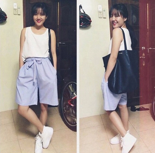 Quần culottes ngày càng tăng độ hot nhờ sao việt - 9