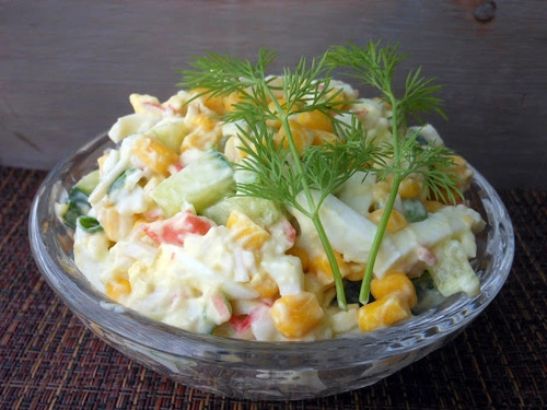 Salad giả cua thanh mát - 4