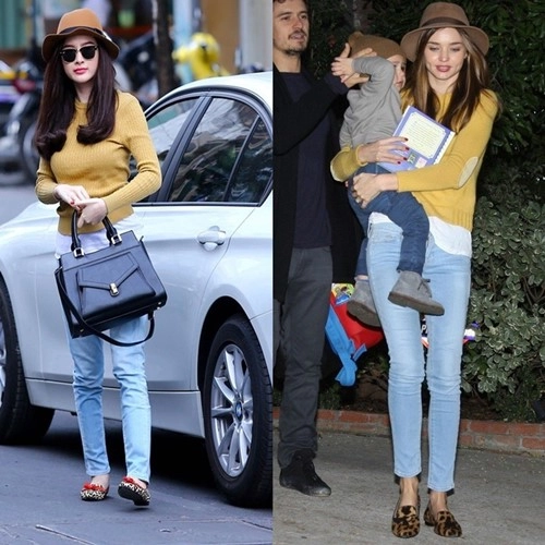 Sao việt đua nhau làm bản sao miranda kerr - 10