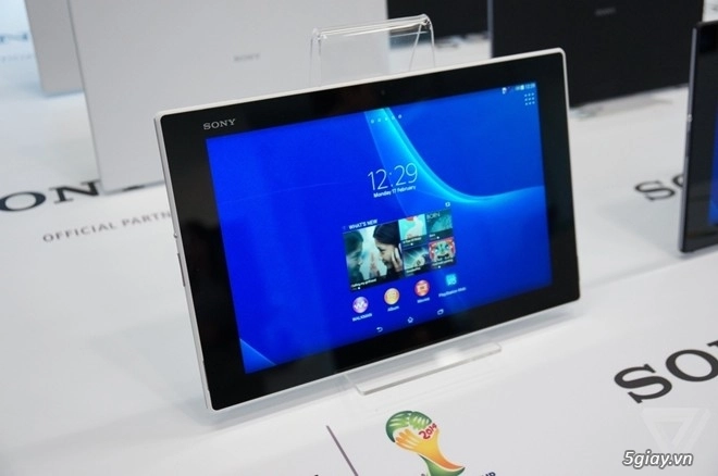 Siêu phẩm xperia tablet z2 của sony mỏng 64mm ra mắt - 1