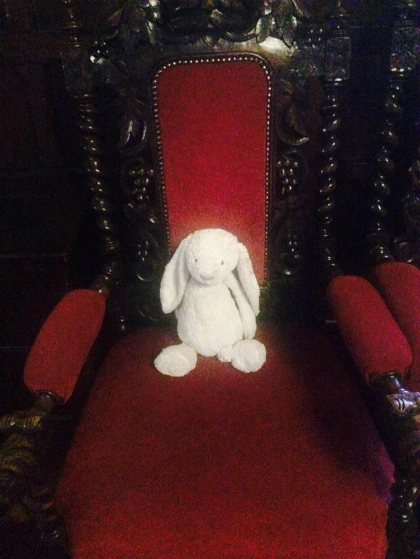 Thỏ bông đi lạc được khách sạn đối đãi như khách vip - 1