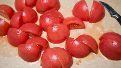 Thử làm cà chua ngâm muối - 5