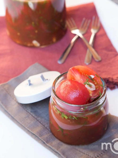 Thử làm cà chua ngâm muối - 12
