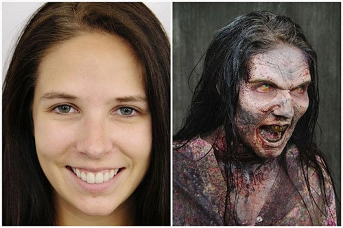 Thủ thuật hoá trang thành zombie trong phim mỹ - 9