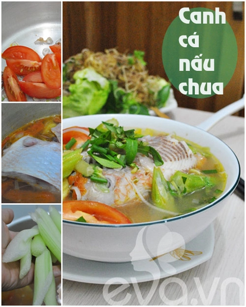 Thực đơn thịt kho khoai canh chua cá - 2