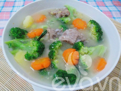 Thực đơn thịt kho tương canh sườn hầm - 2