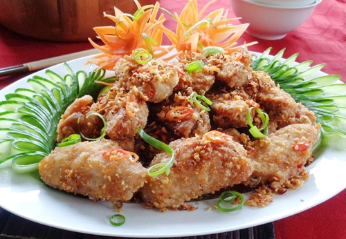 Thưởng thức cánh gà chiên tỏi ớt - 9