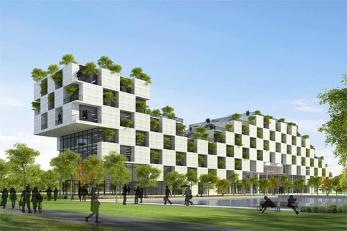 Tòa nhà đại học fpt giành giải nhất kiến trúc xanh việt nam - 1