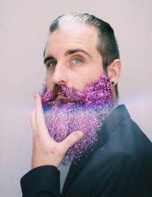 Trào lưu khó đỡ trên instagram các quý ông để râu lấp lánh - 3